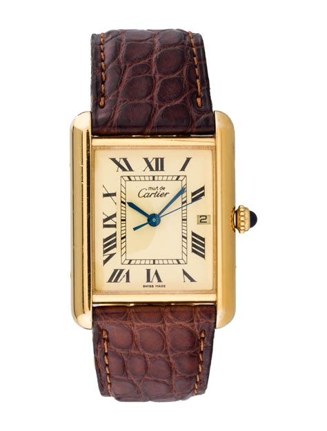 cartier tank vs must|must de cartier tank watch.